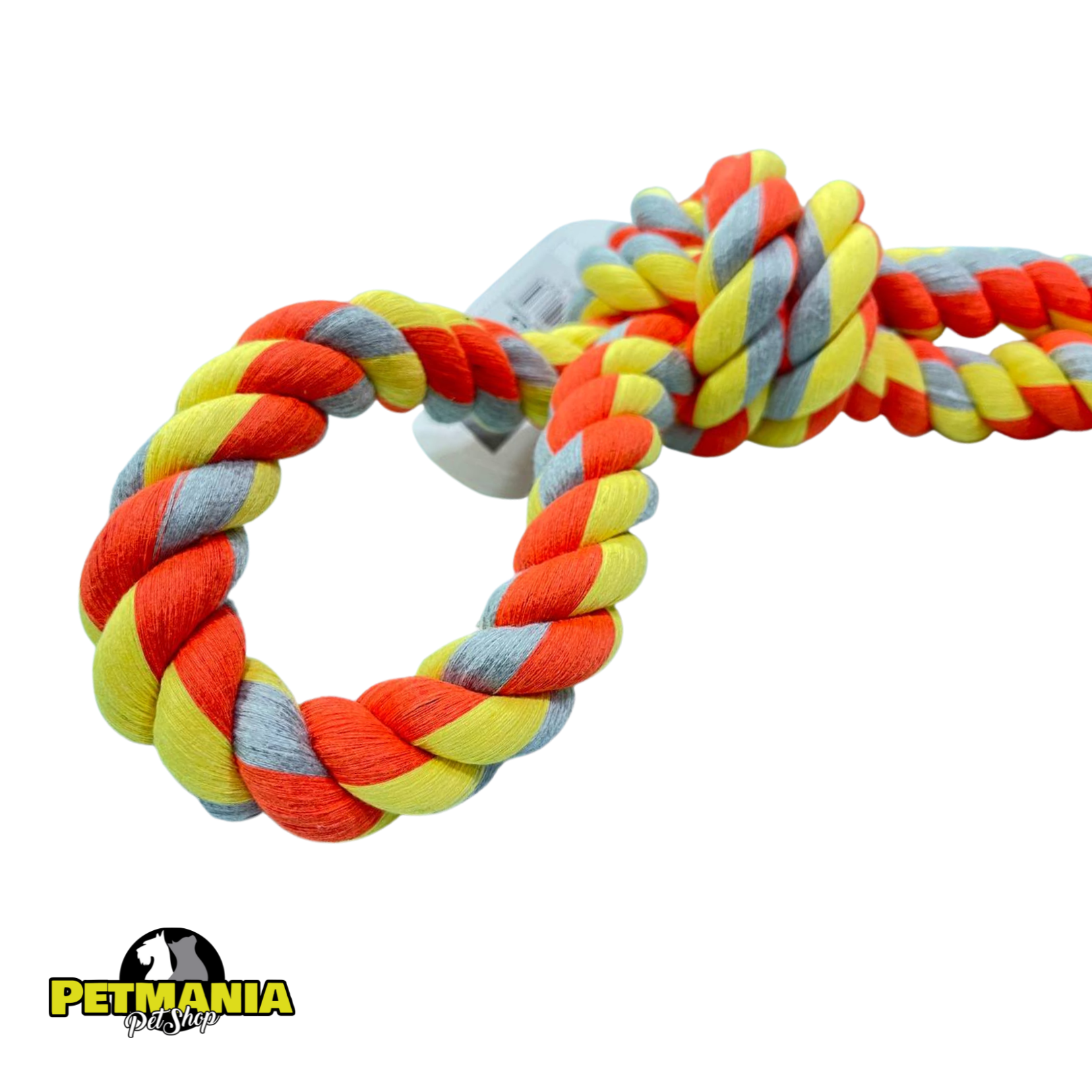 (AGOTADO) Juguete SOGA NUNBELL amarillo/gris/naranja
