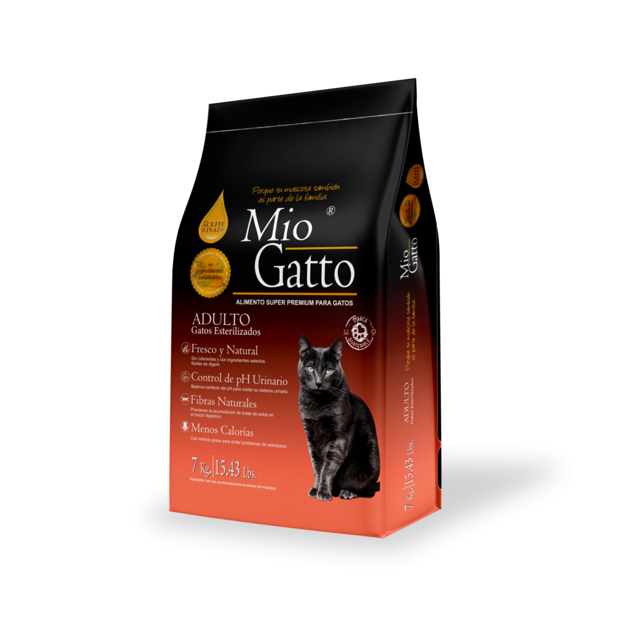MIO GATTO Alimento Super Premium para Gatos 7 Kg